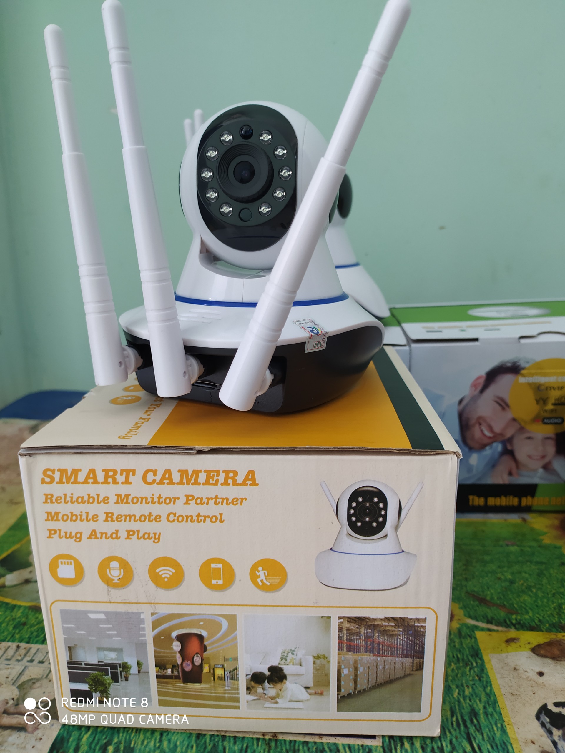 CAMERA IP WIFI 3 RÂU HD1080 LOẠI RẺ